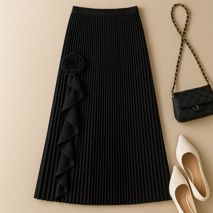 FLORA PLEATED SKIRT