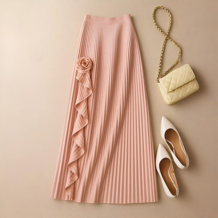 FLORA PLEATED SKIRT