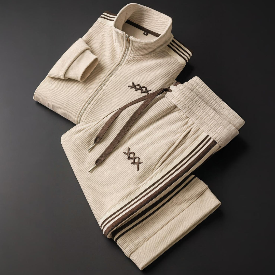 MARCO BELLINI  CORDUROY TRACKSUIT