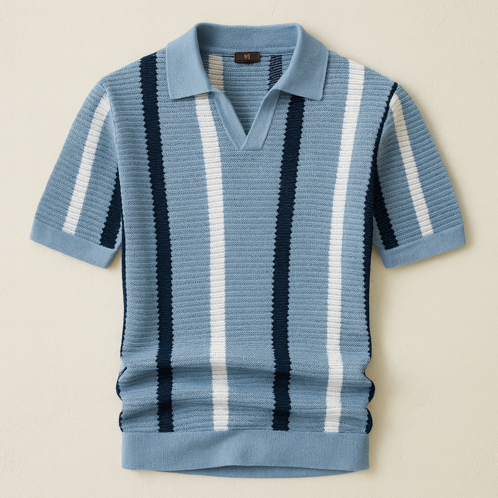 MARCELLUS KNIT POLO SHIRT