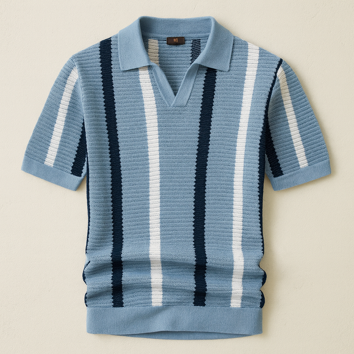 MARCELLUS KNIT POLO SHIRT