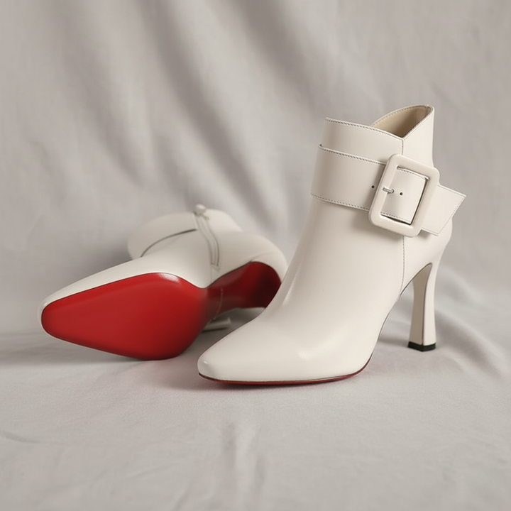 Victoria Stiletto Leather Boots