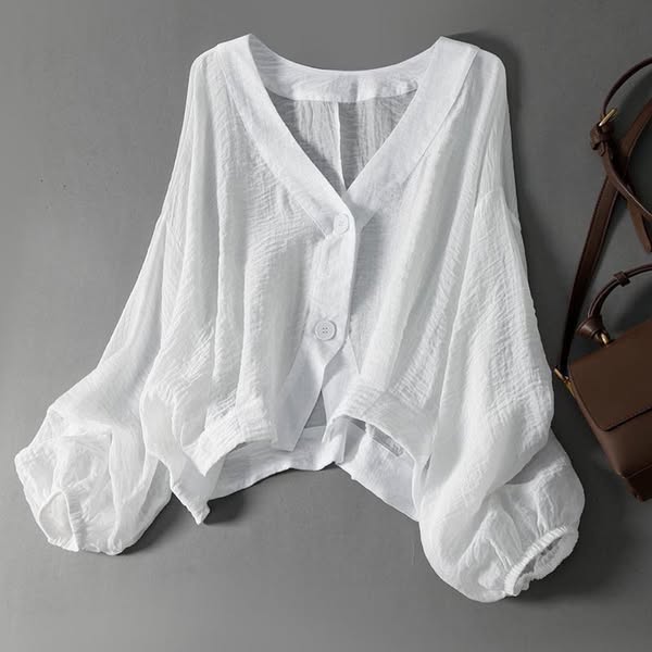 BELLA LINEN BLOUSE