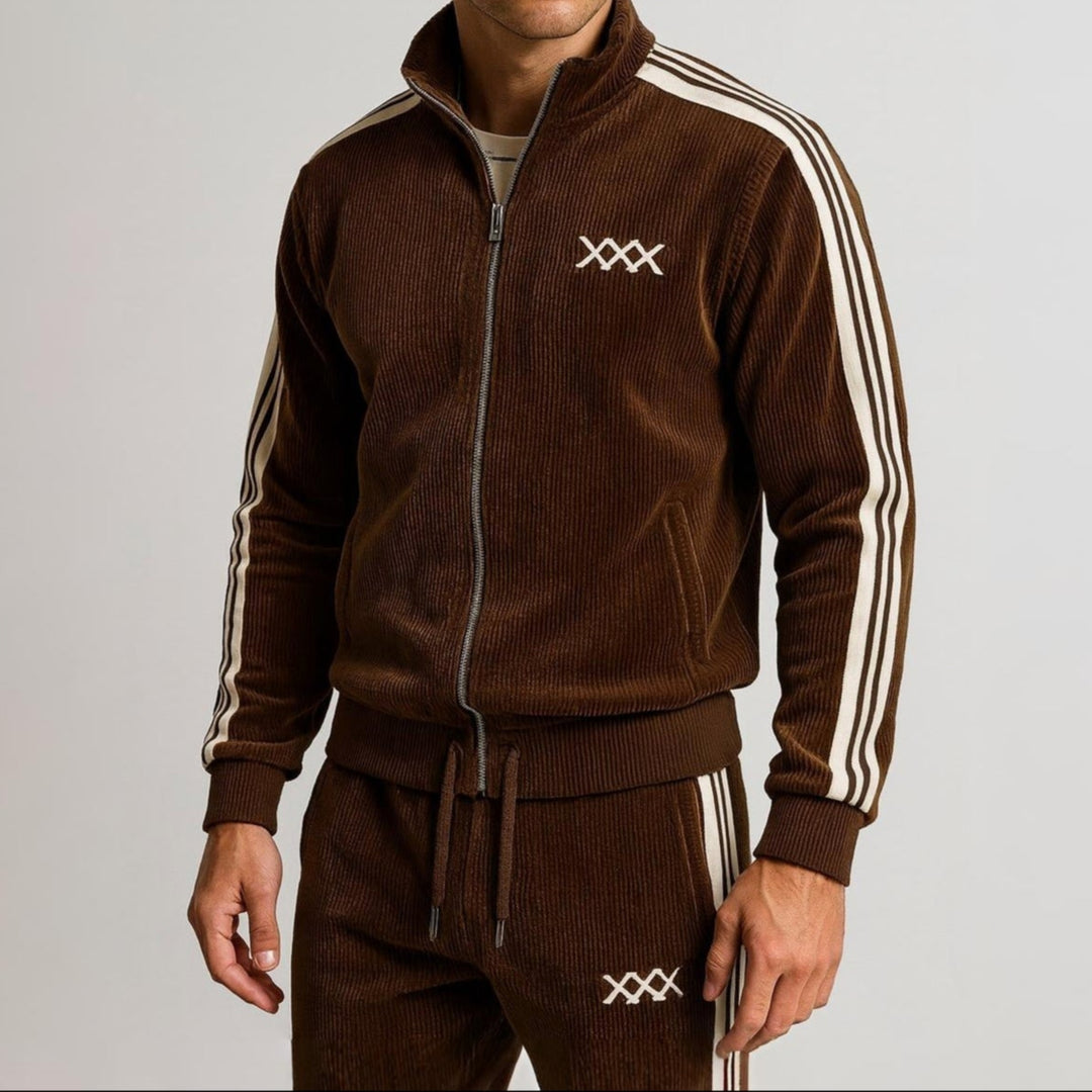 MARCO BELLINI  CORDUROY TRACKSUIT