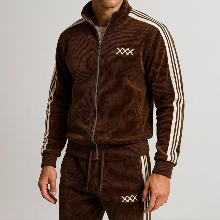 MARCO BELLINI  CORDUROY TRACKSUIT