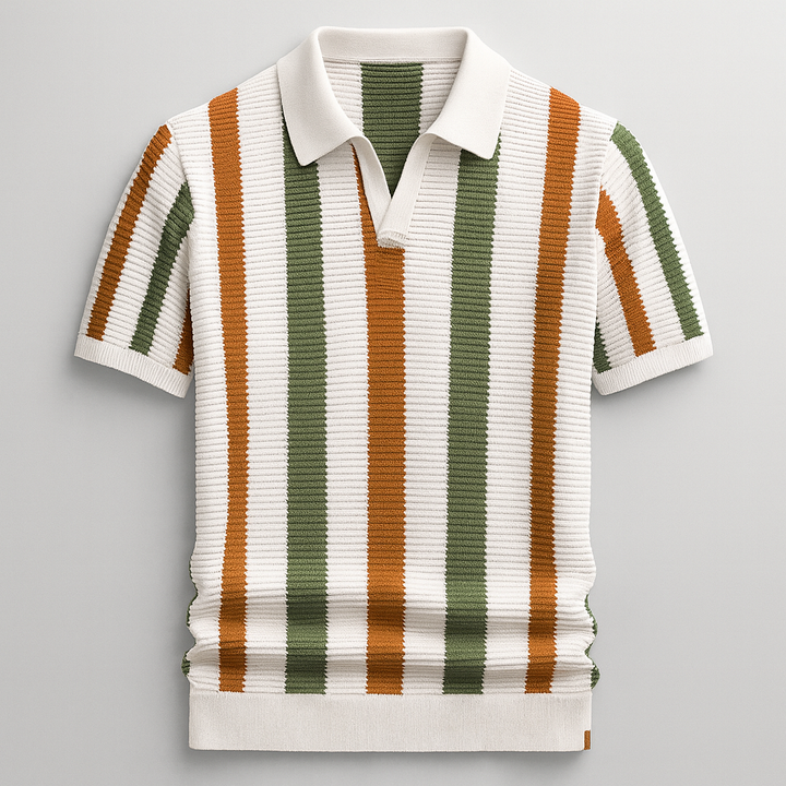 MARCELLUS KNIT POLO SHIRT
