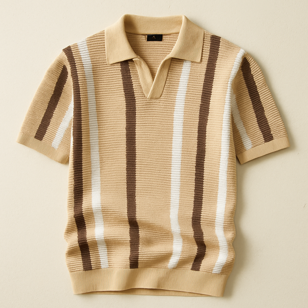 MARCELLUS KNIT POLO SHIRT