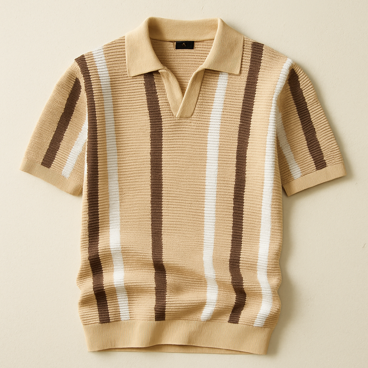 MARCELLUS KNIT POLO SHIRT