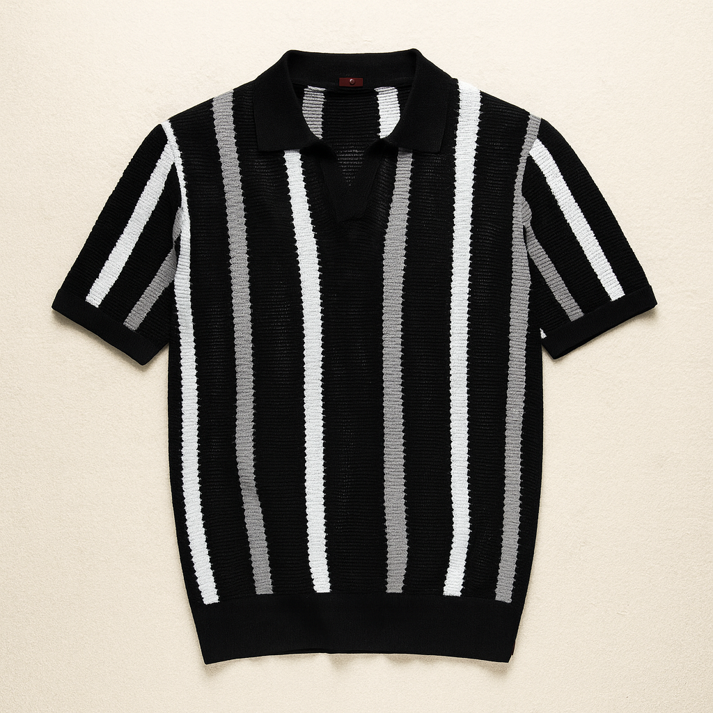 MARCELLUS KNIT POLO SHIRT