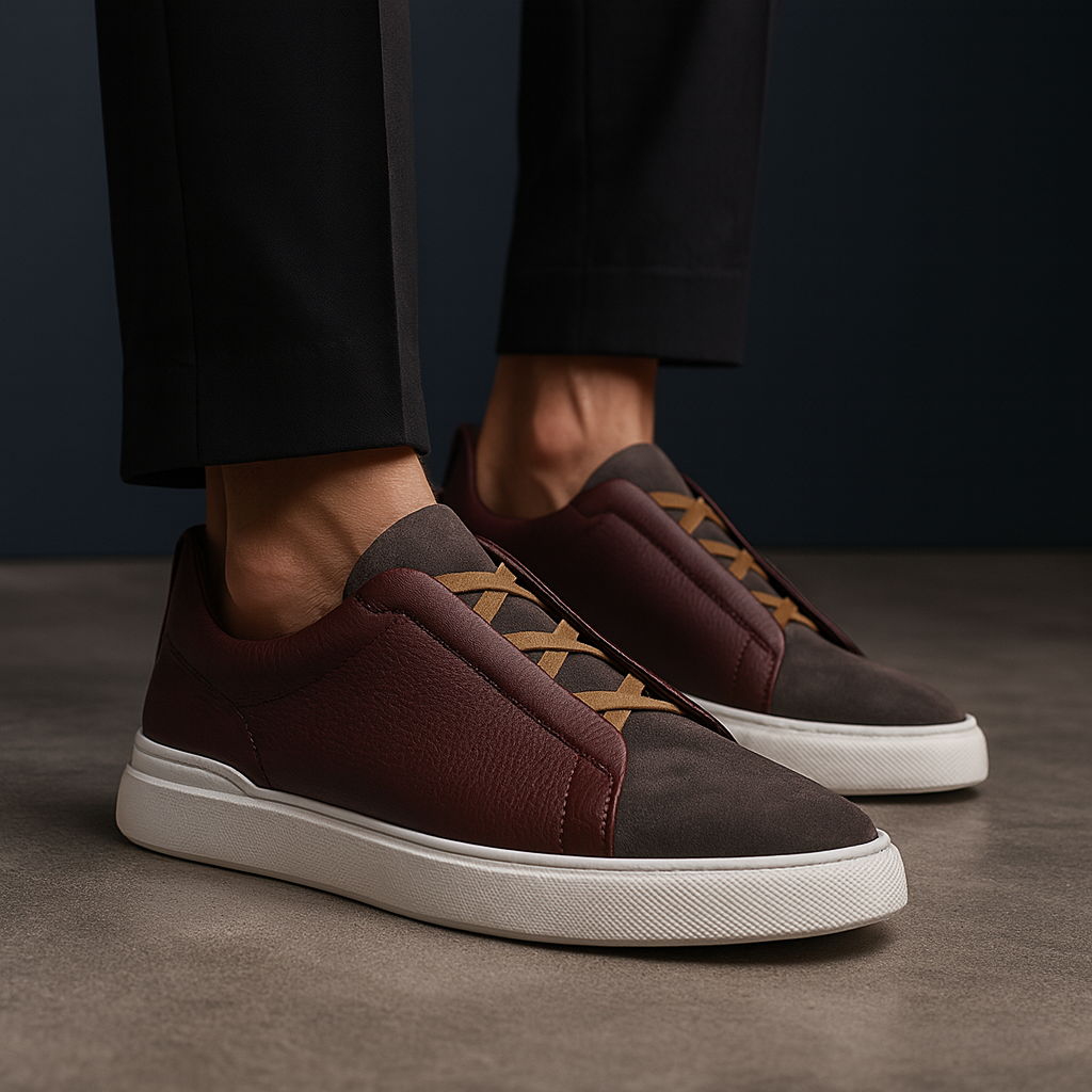 MASSIMO LEATHER SNEAKER