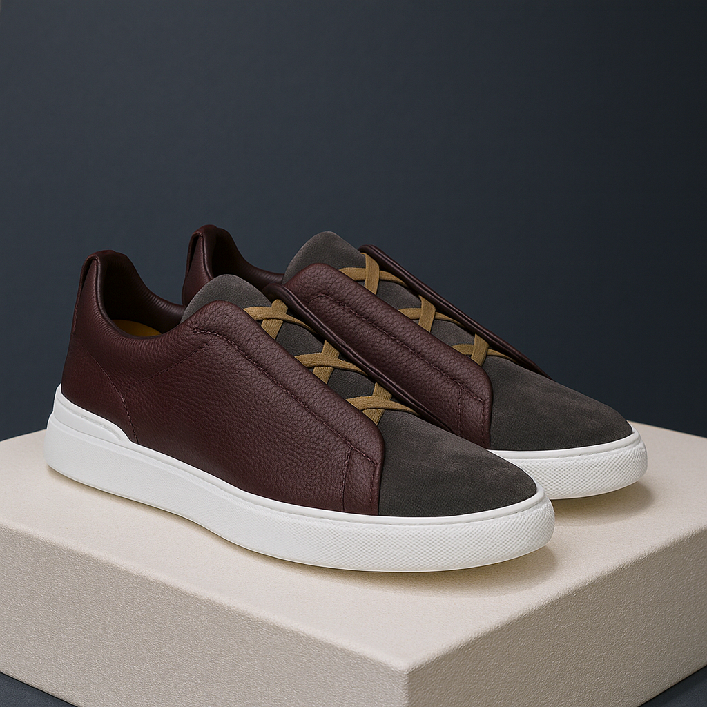 MASSIMO LEATHER SNEAKER