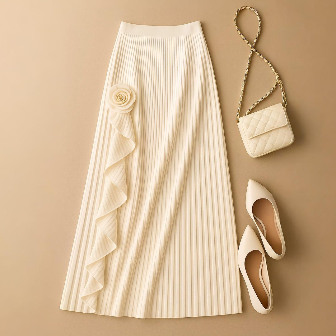 FLORA PLEATED SKIRT