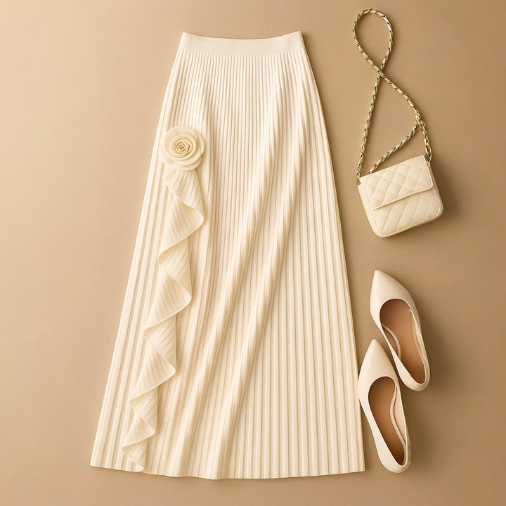 FLORA PLEATED SKIRT