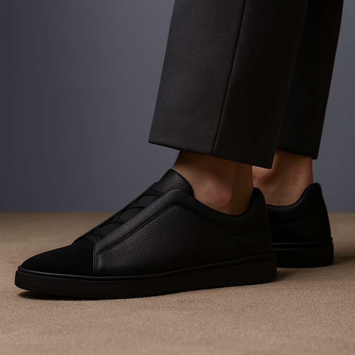 MASSIMO LEATHER SNEAKER