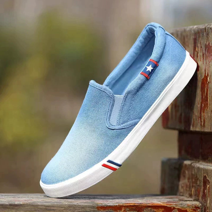 THE LONE STAR DENIM SLIP-ONS