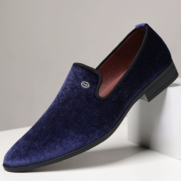 Christian Monroe Velvet Loafer
