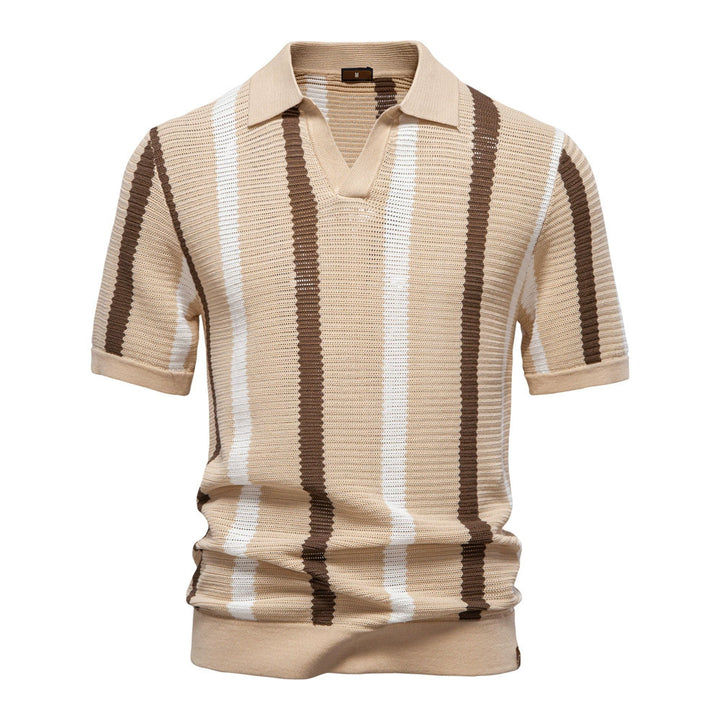 MARCELLUS KNIT POLO SHIRT