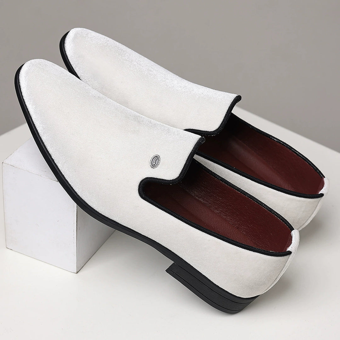 Christian Monroe Velvet Loafer