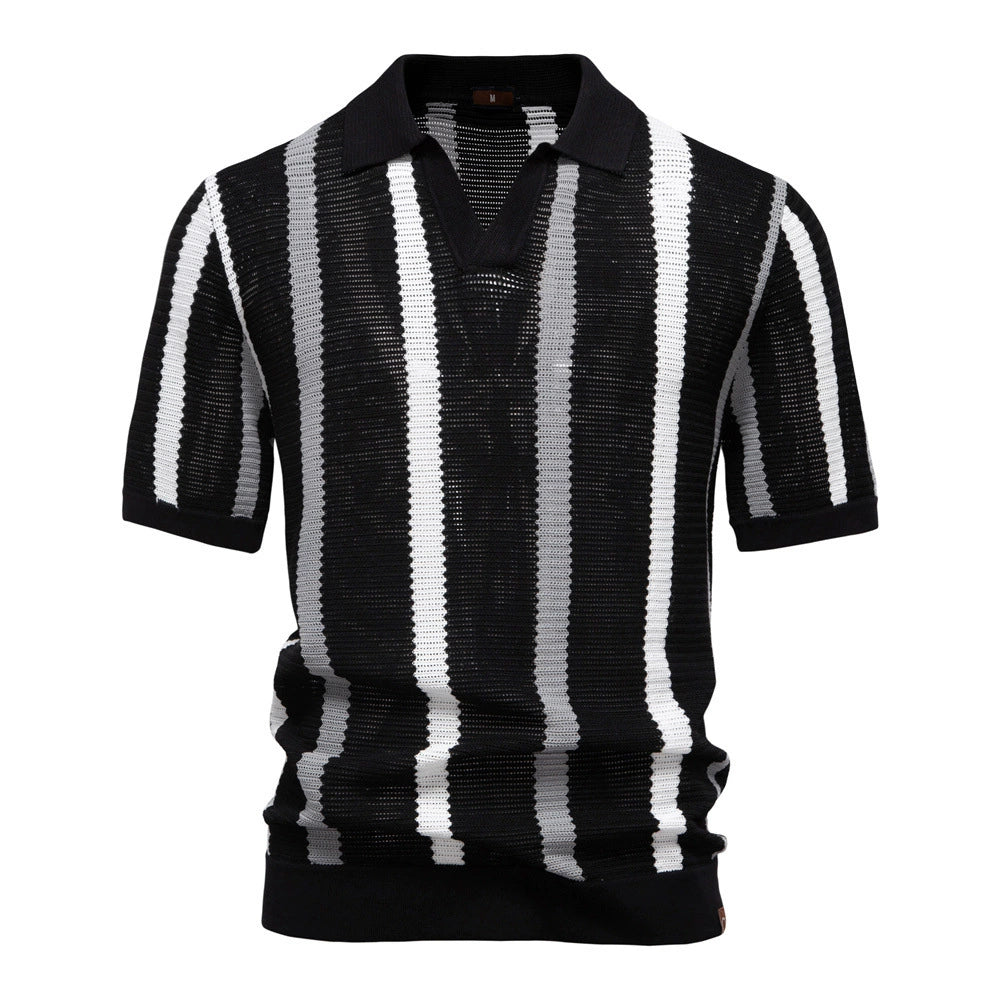 MARCELLUS KNIT POLO SHIRT