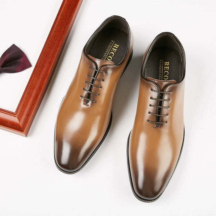 BELMONT LEATHER OXFORDS