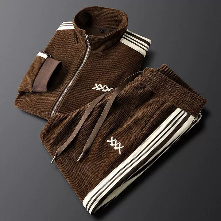 MARCO BELLINI  CORDUROY TRACKSUIT