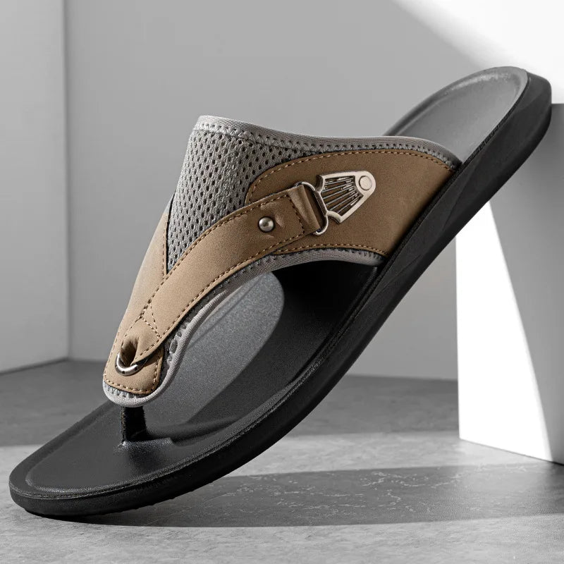 Riviera Leather Sandals