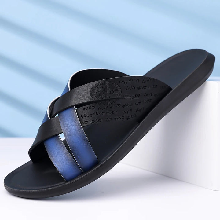 Santorini Leather Sandals