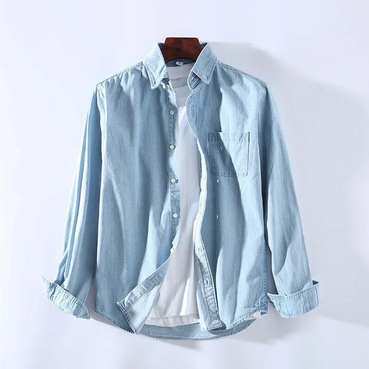 Miles Denim Cotton Shirt