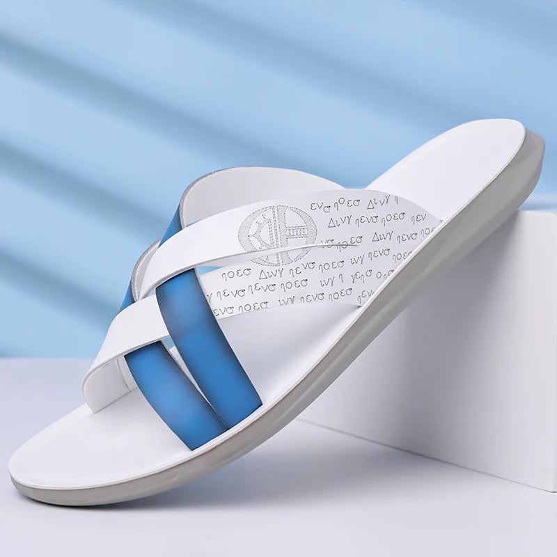 Santorini Leather Sandals