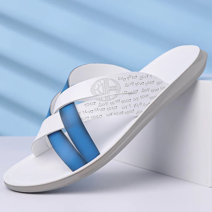 Santorini Leather Sandals